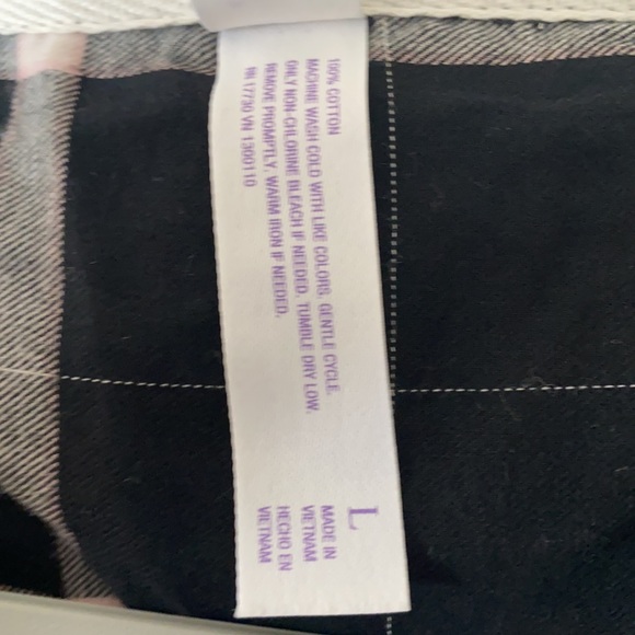 Stars above flannel night shirt - Picture 7 of 7